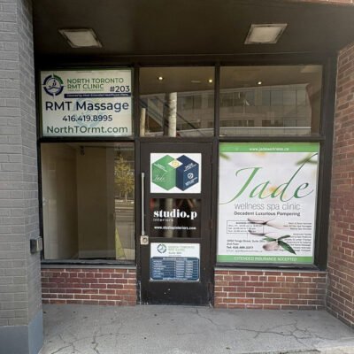 3050 Yonge Street Jade Wellness Clinic lawrence entrance