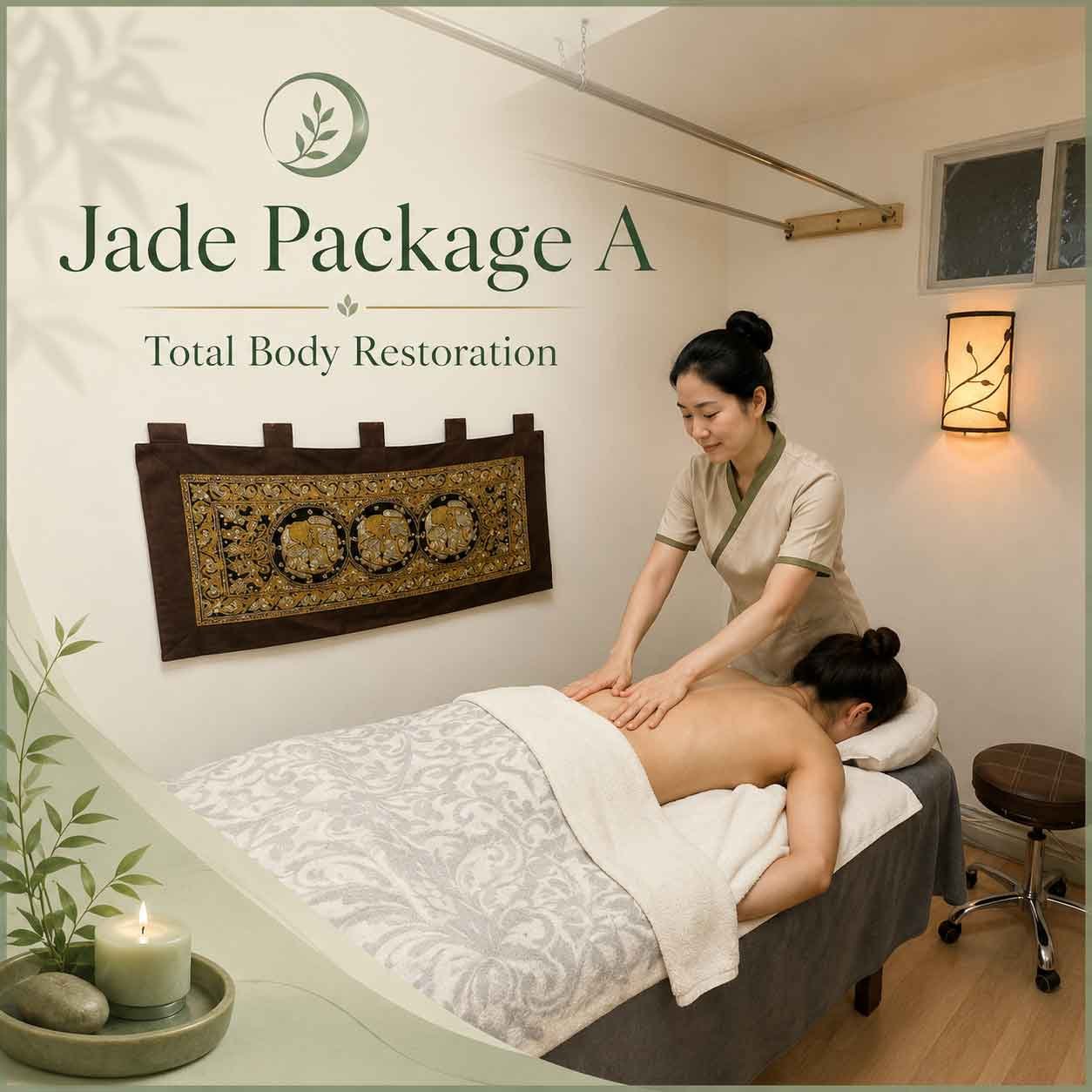 Jade Package A: Total Body Restoration